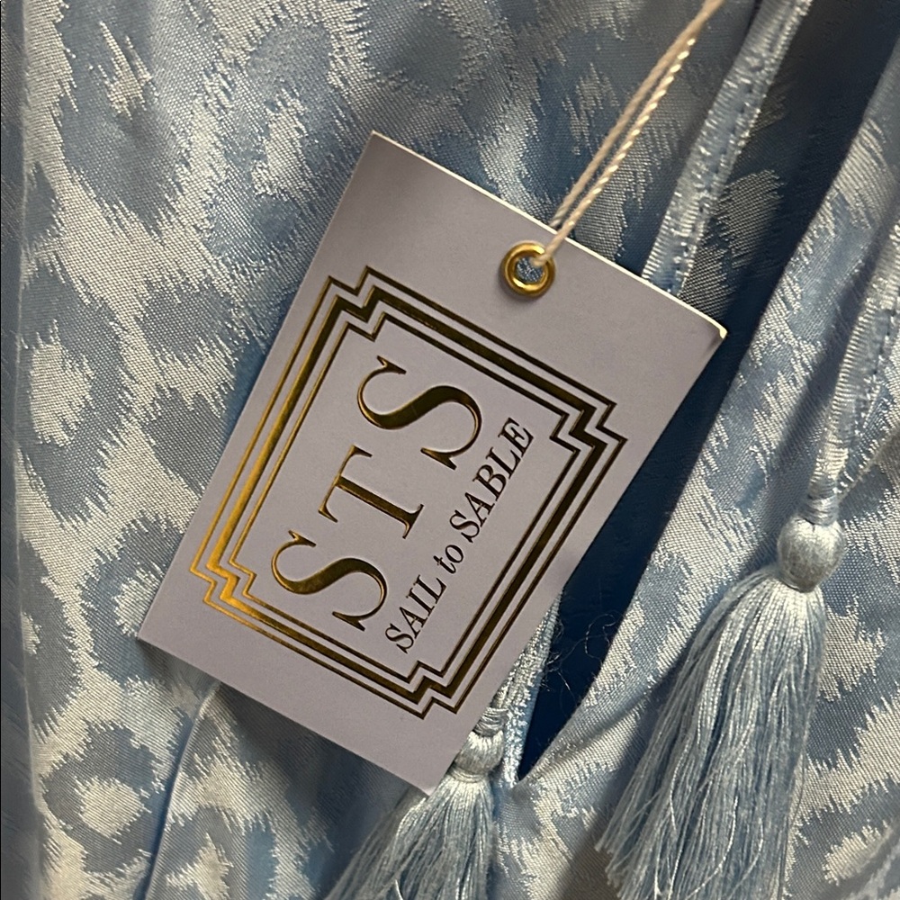 Sail to Sable Blue Long Sleeve Dress. NEW with tags. Size XL - Picture 5 of 17